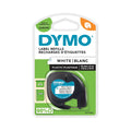 Dymo Black on White Label Printer Plastic Tape 4 m Length 12 mm Width