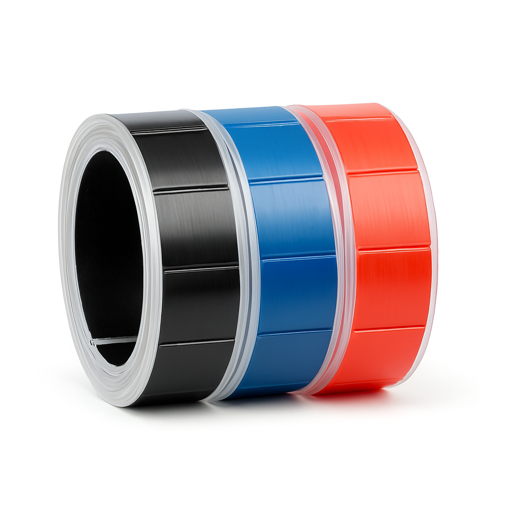 Dymo Self Adhesive Roll S0847750  Black, Blue, Red