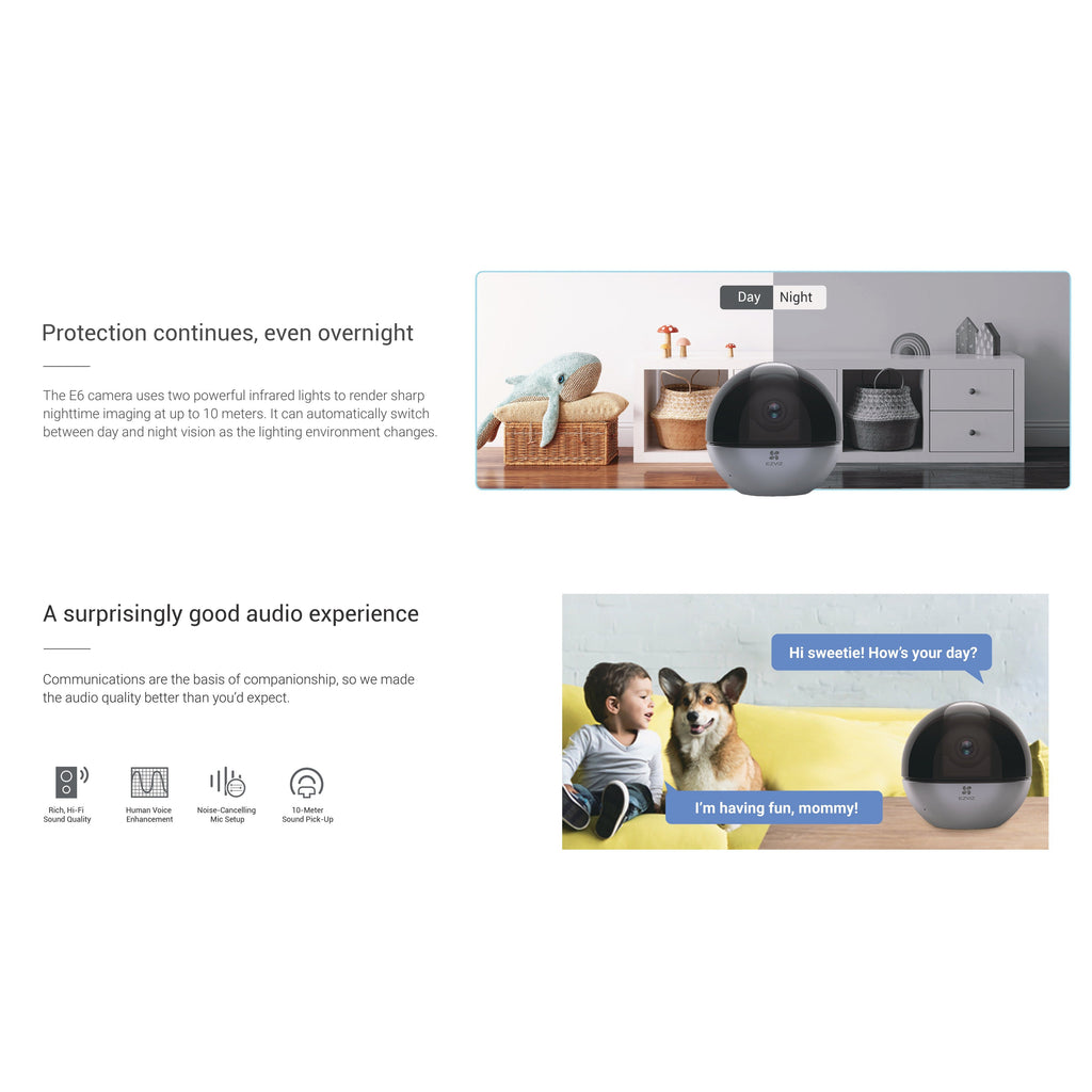 Ezviz E6 3K(5mp) Indoor Wifi Camera