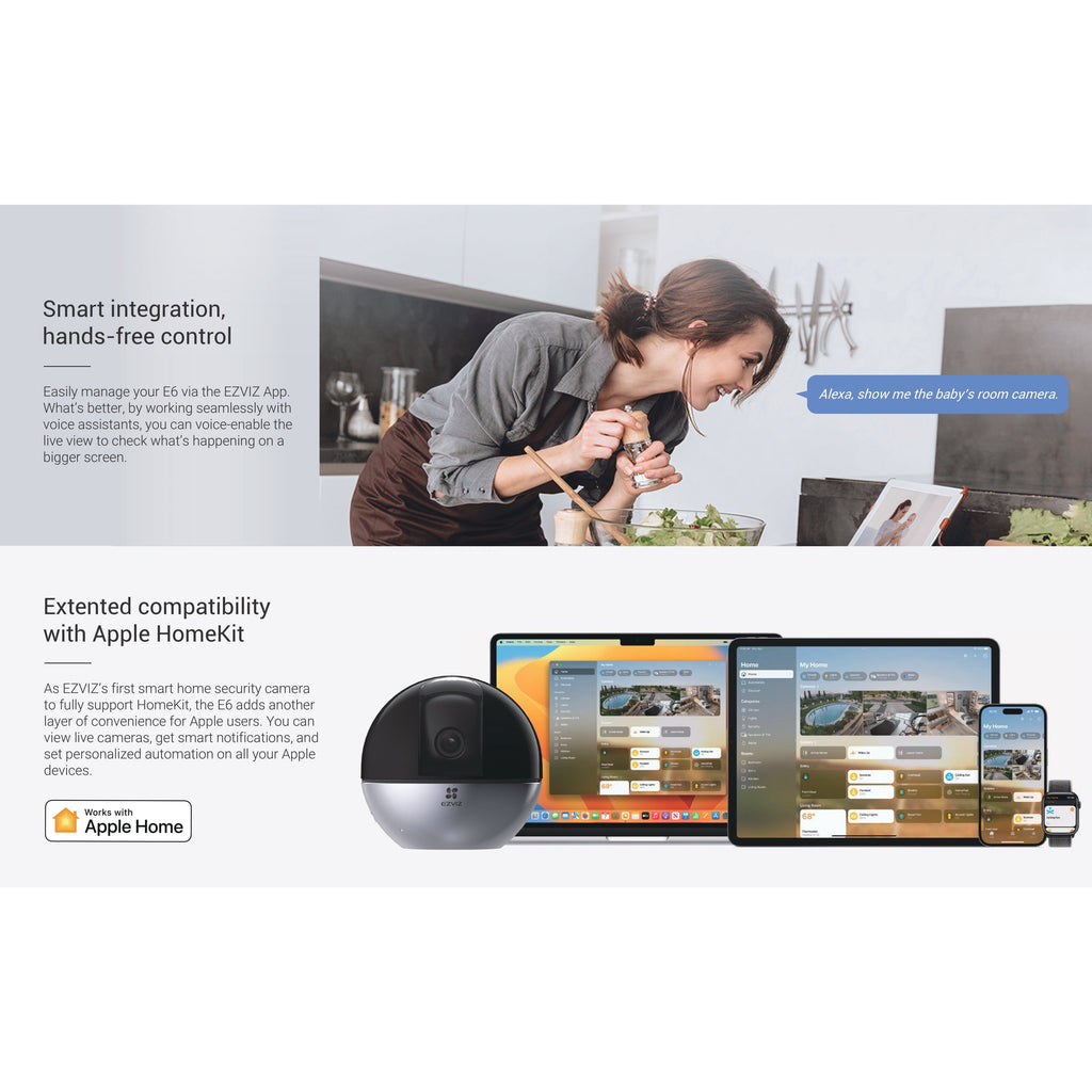 Ezviz E6 3K(5mp) Indoor Wifi Camera