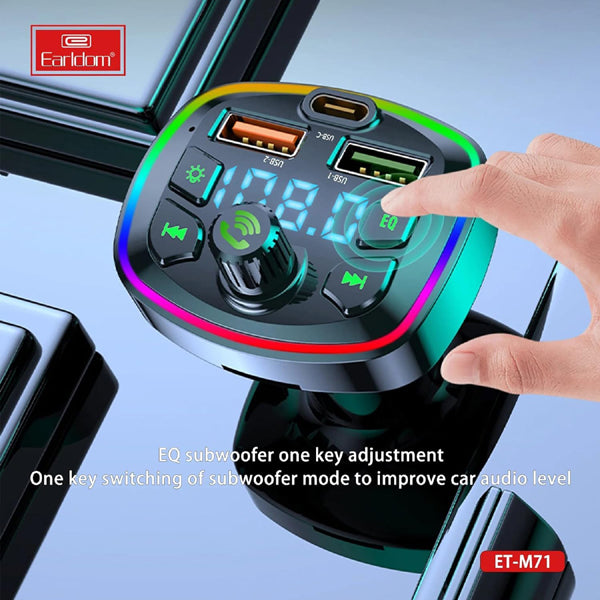 EARLDOM Auto Radio Car Mp3 Player Music Adapter Dual