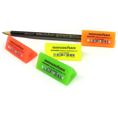 EBERHARD FABER Winner Eraser Neon Triangular