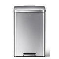 EKO 50L RUBBISH BIN EK9361 – MODERN STAINLESS STEEL TRASH CAN WITH LID