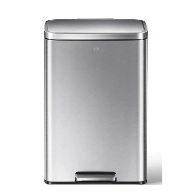 EKO 50L RUBBISH BIN EK9361 – MODERN STAINLESS STEEL TRASH CAN WITH LID