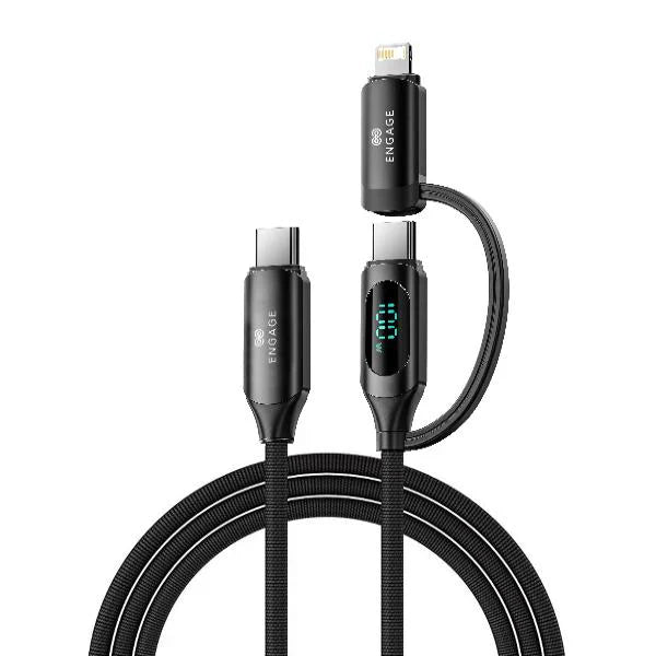Engage Digital Display Cable Usb-C W/Lightning Adp 1 Meter 100W