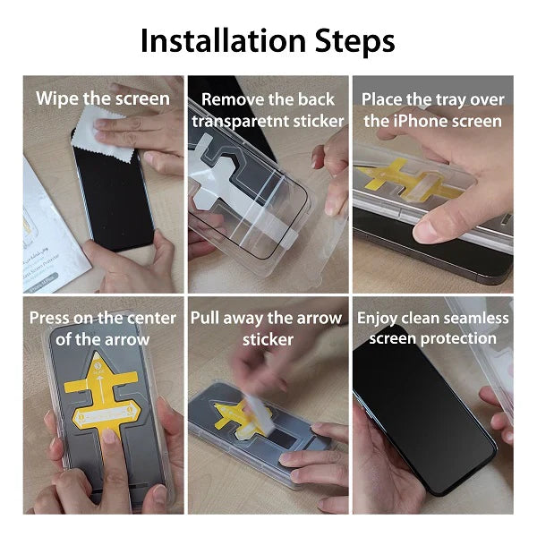 Engage Iphone 12Prmax Tempered Glass Screen Protector W/Applicator