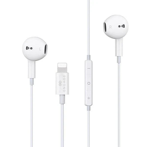 Engage Mfi Apple Lightning Wired Earphone C100