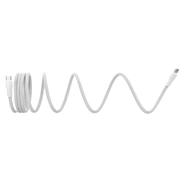 Engage Magnetic C To C Cable 60W With Lightning Adapter 27W White