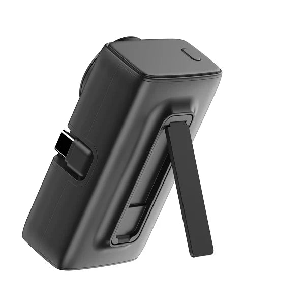 Engage Portable Dual Port Lightning Usb-C & Watch Charging Power Bank 5000Mah BLACK