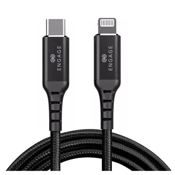 Engage Type C To Lighting Mfi Cable 2M Black