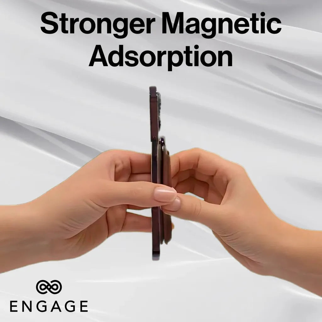 ENGAGE MAGSAFE FOLD WALLET MULTIPLE CARD HOLDER/STAND FEATURE - GREEN