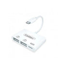 Earldom 2 USB LIGHTNING TO OTG & CHARGING ADAPTER - WHITE