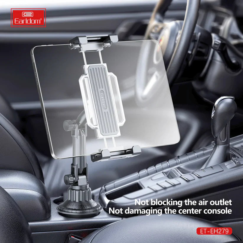 Earldom Car Cup Mount Phone Holder – Adjustable Arm