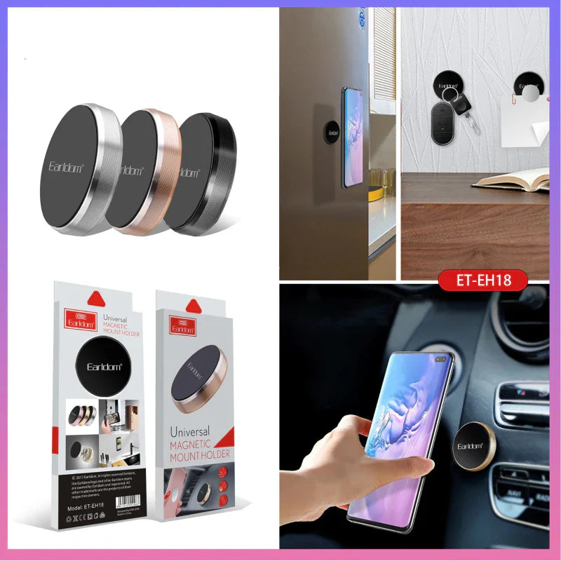 Earldom EH18 Universal Magnetic Mount Holder - Black