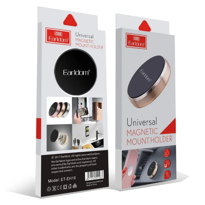 Earldom EH18 Universal Magnetic Mount Holder - Black