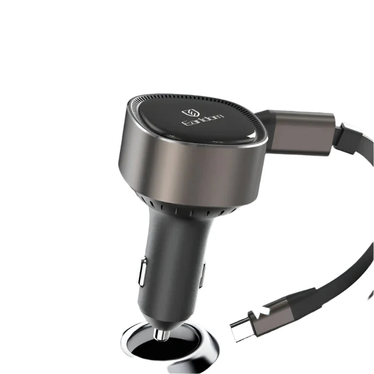 Earldom ES-CC30 30W Retractable USB C Car Charger