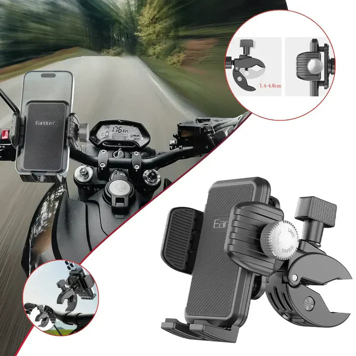 Earldom ET-EH286 Phone Holder for Bicycles & Scooters – Universal Mount