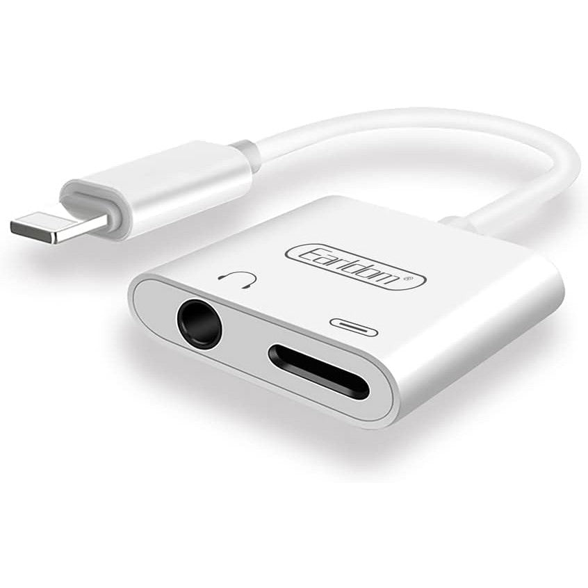 Earldom ET-OT46 2 * 1 Lightning Adapter - White