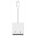 Earldom Lightning to 2-in-1 Card Reader Adapter- ot47