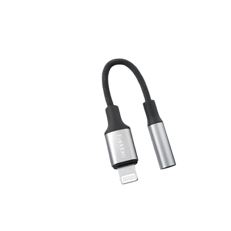 Earldom Lightning to 3.5mm Adapter (Black)- ot76