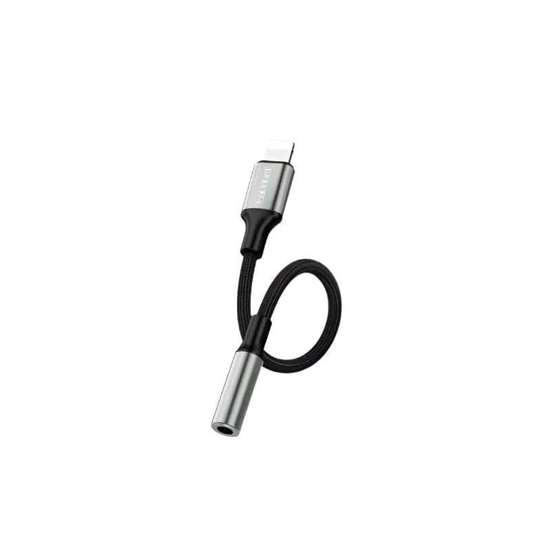 Earldom Lightning to 3.5mm Adapter (Black)- ot76