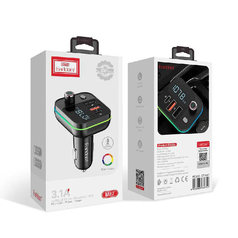Earldom M87 Wireless FM Transmitter