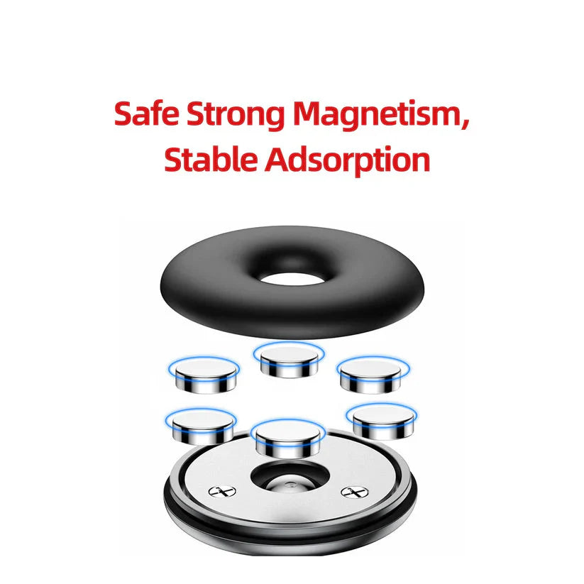 Earldom Magnetic Car & Desktop Phone Holder – 360° Rotation