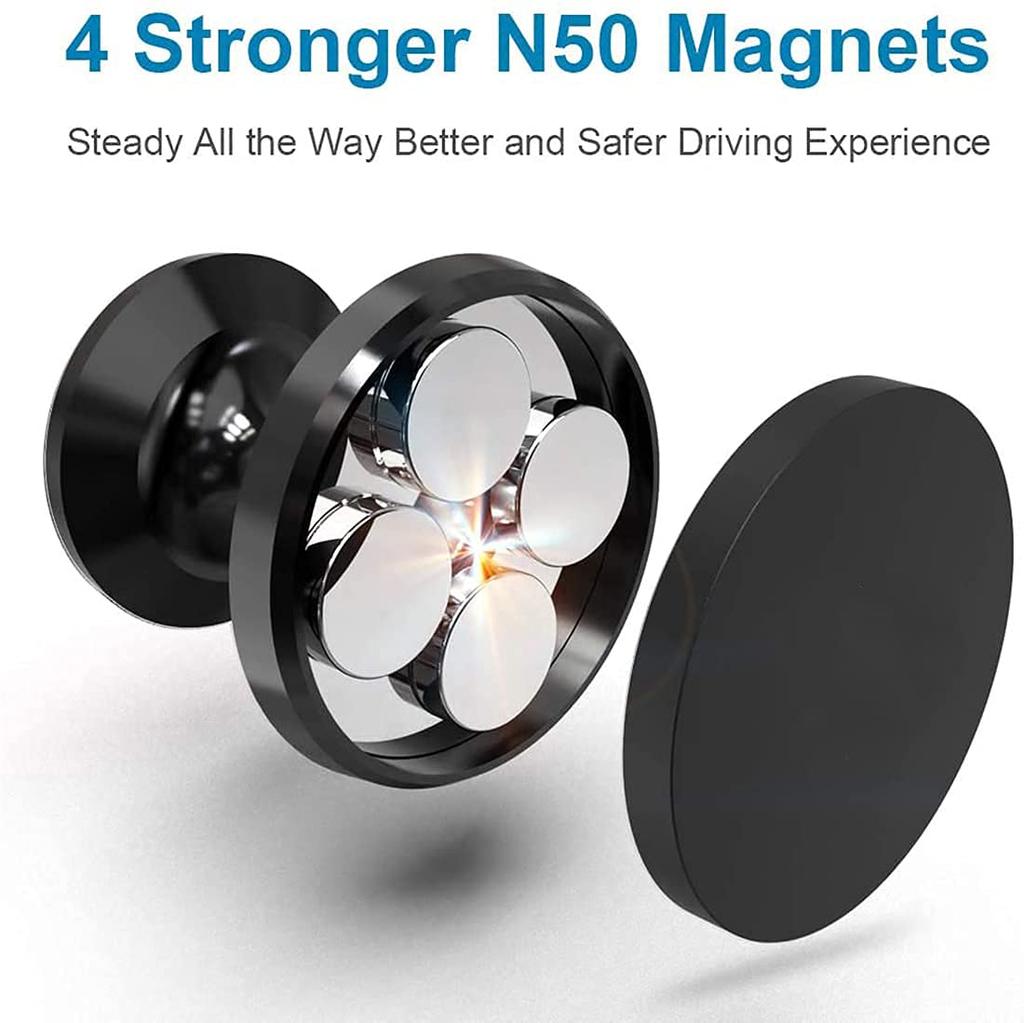 Earldom Magnetic Car Holder – Compact Dashboard Mount