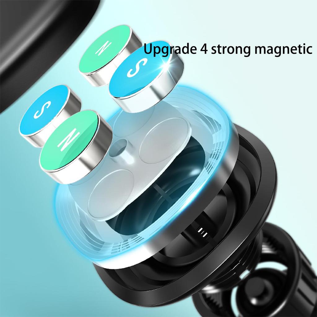 Earldom Magnetic Car Mount Holder – 360° Rotation Dashboard Stand