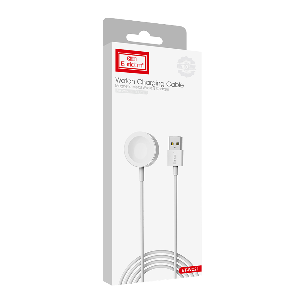 Earldom Magnetic Watch Charging Cable – Fast Wireless Charger USB Version