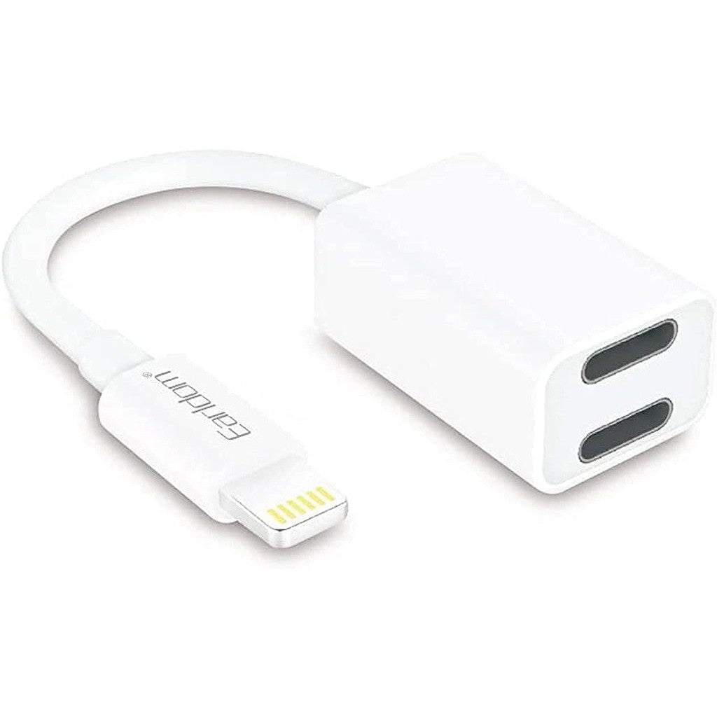 Earldom et-ot54 2 * 1 lightning adapter - white