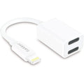 Earldom et-ot54 2 * 1 lightning adapter - white