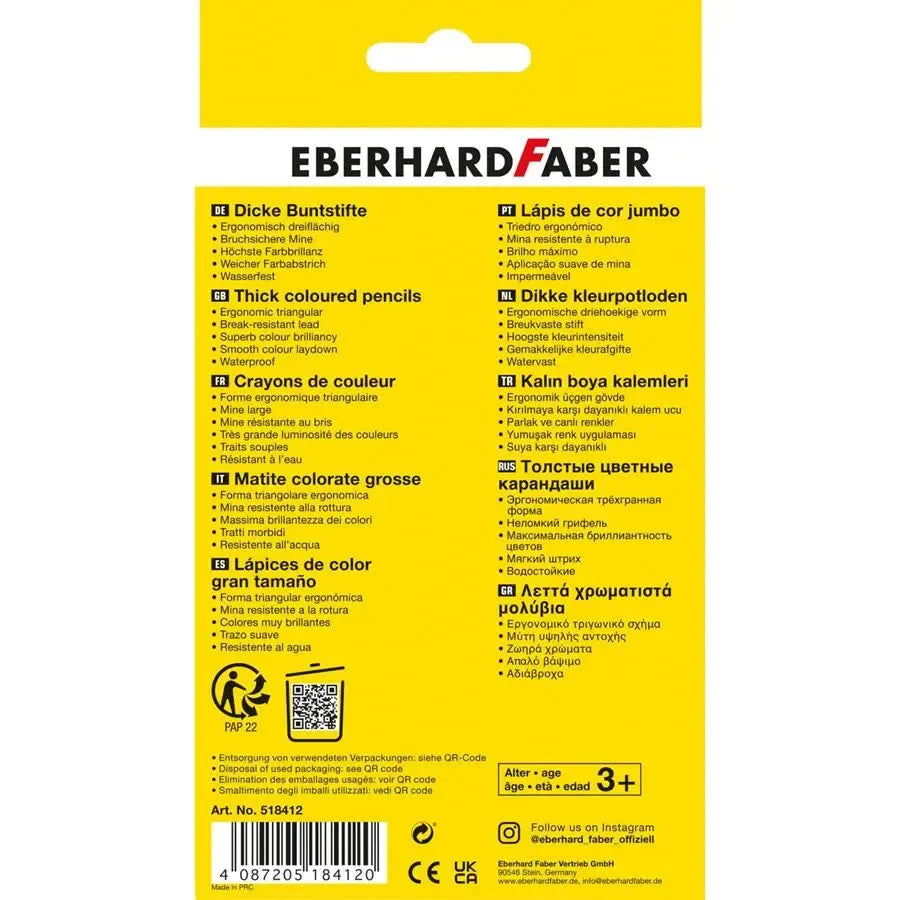 Eberhardt Faber 12 TRI Winner colored pencils