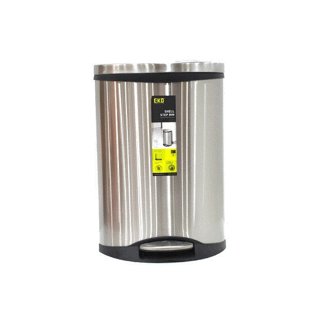 Eko Stainless Dustbin Luxury 30 Liter - EK9268-30L