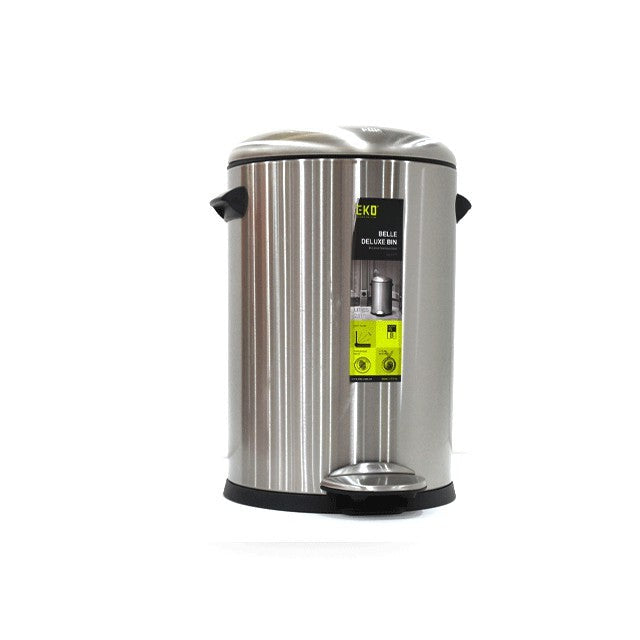 Eko Stainless Dustbin Luxury 8 Liter - EK9217-8L