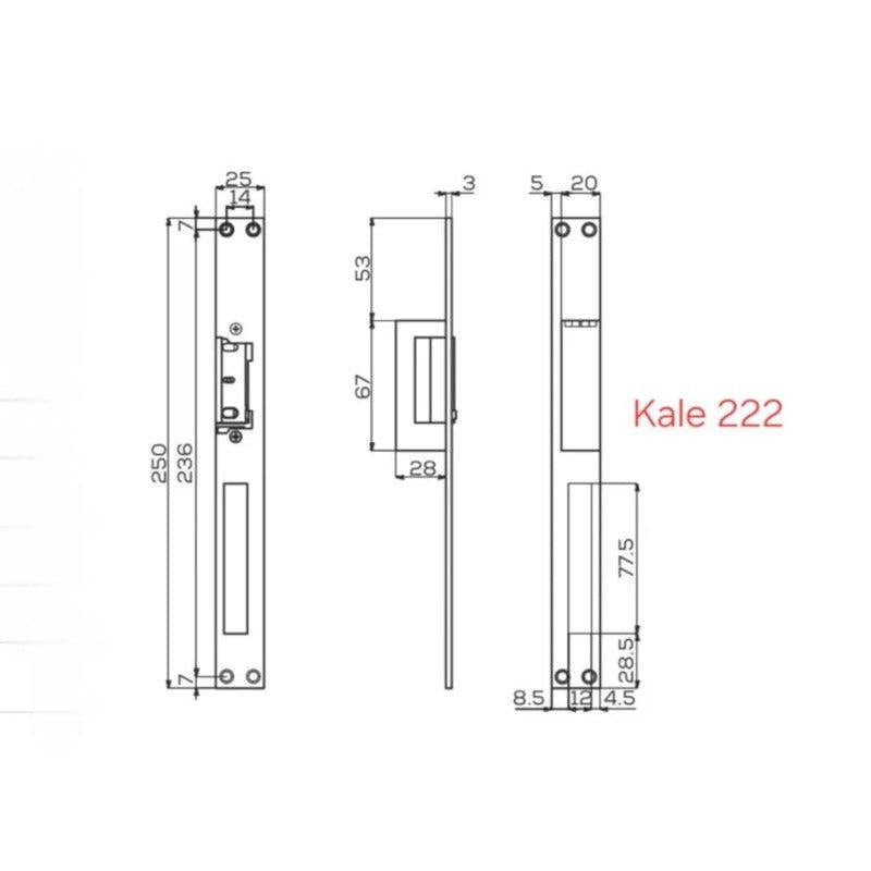 Electrical Strikes For Latch + Bolt Locks