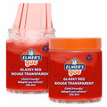 Elmer's GUE Pre-Made Slime Glassy Red Slime Scented 236.5ml