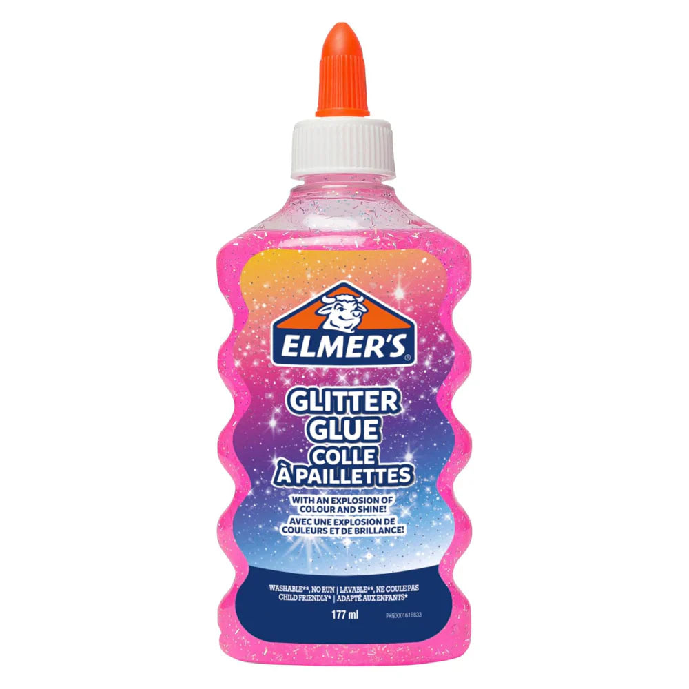 Elmer's Glitter Glue 177ml Pink