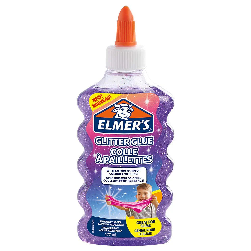 Elmer's Glitter Glue 177ml Purple