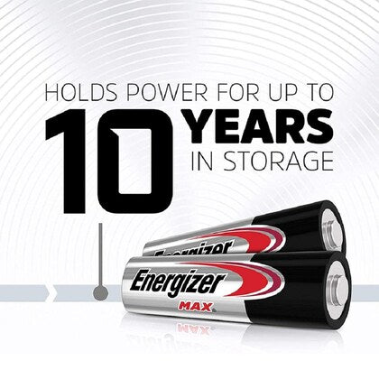 Energizer Alkaline Battery AA Pack of 12 Pieces