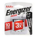 Energizer Alkaline Battery AAA Pack of 4 Pieces