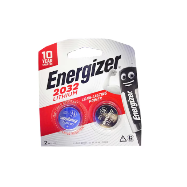 Energizer - CR2032 battery pack of 2 Pieces