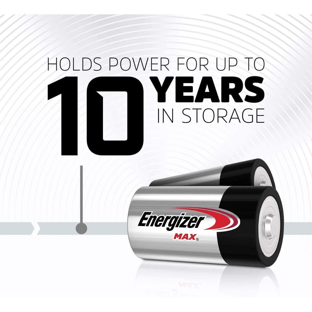 Energizer Max AAA Alkaline Batteries 1.5V - Long-Lasting Power, Leak-Proof Design, 15+5 Bonus Packs