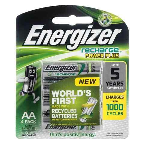 Energizer Rechargeable AA BP 4Pcs