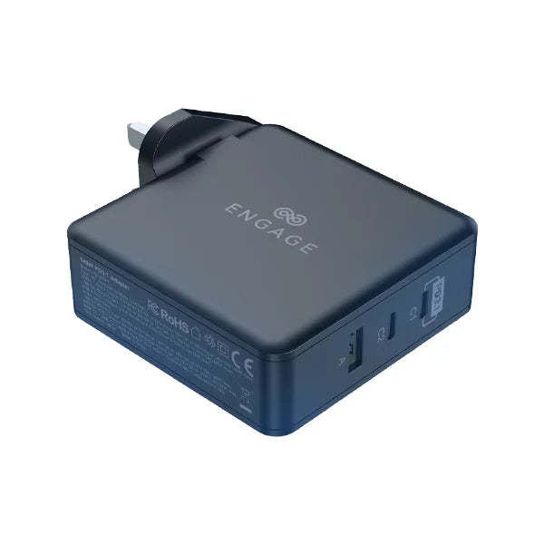 Engage 140W Pd3.1 Charger - Black Travel Charger