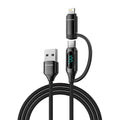 Engage Digital Display Cable Usb A -C W/Lightning Adapter 1M(65W)