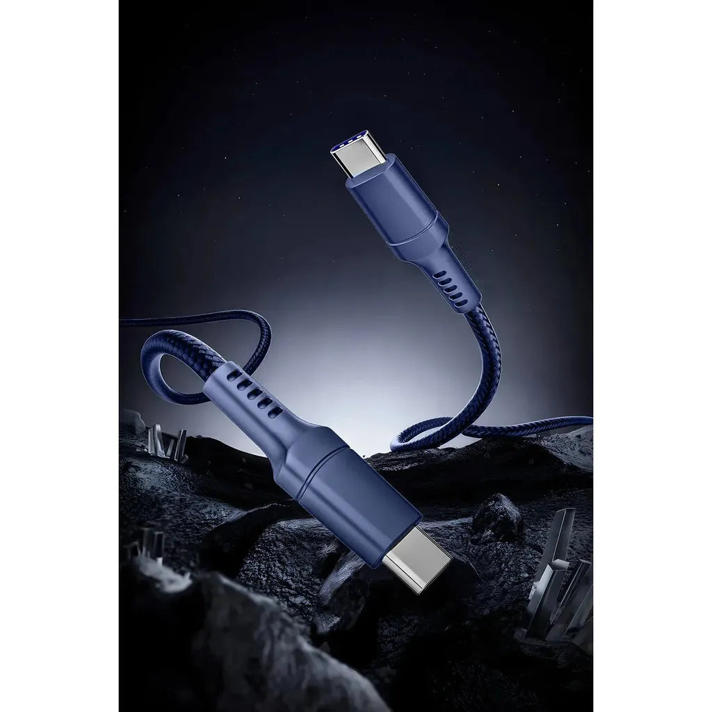 Engage Fast Charging 240W Usb-C To Usb-C Cable (Blue)