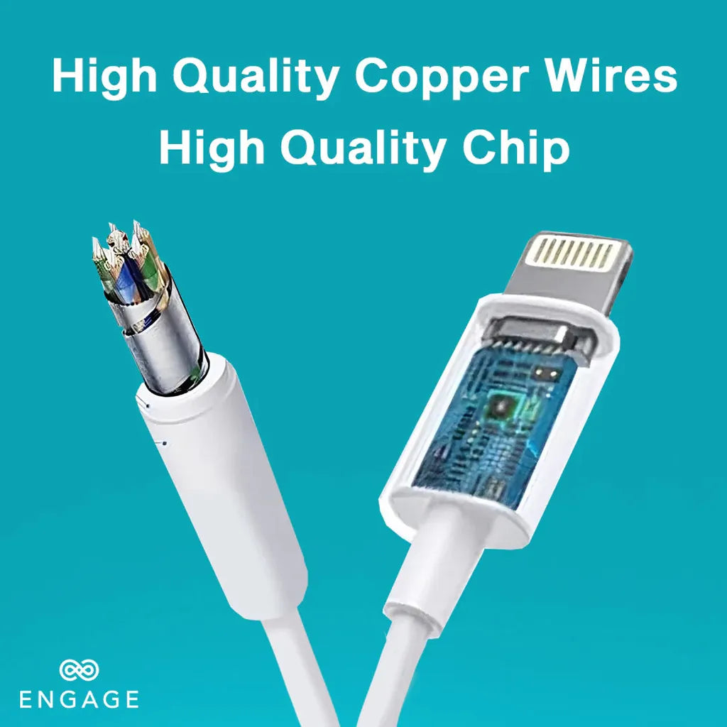 Engage Lightning To 3.5Mm Aux Audio Cable -VUA8