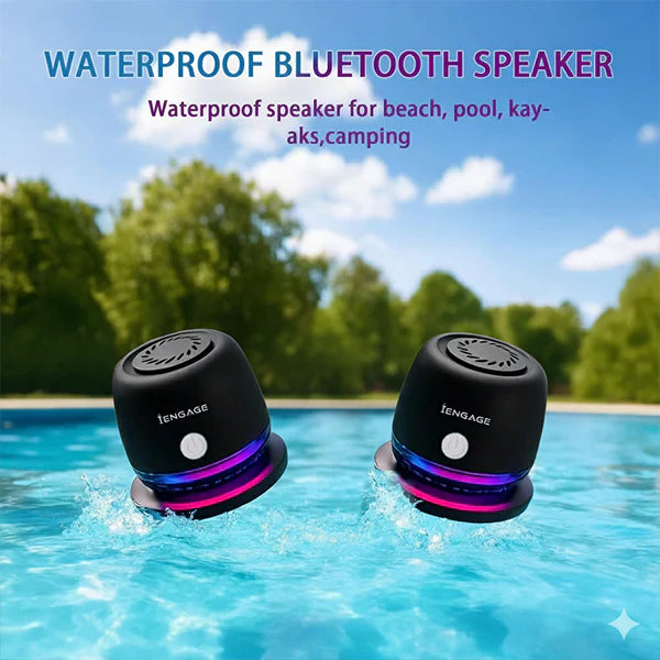 Engage Magnetic Mini Wireless Speaker With Rgb Light