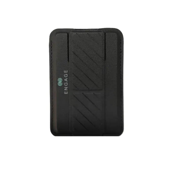 Engage Magnetic Wallet with Grip Stand Black-2VNJ